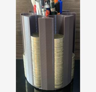 500 Coin Colombian Organizer by Ghaliensita