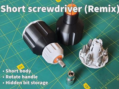 Short screwdriver