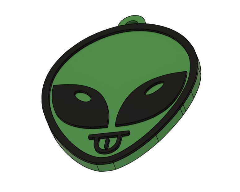 Alien Keychain