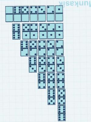 Blue Domino