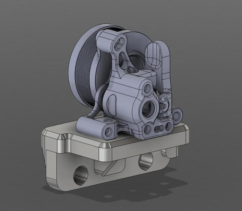 Ender 3 V2 NEO - Sherpa Micro Extruder || Stock Toolhead