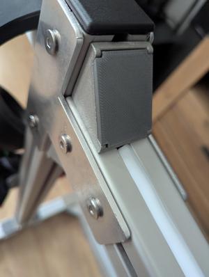 Cover for 40x40 Corner Brackets for Aluminium Profile