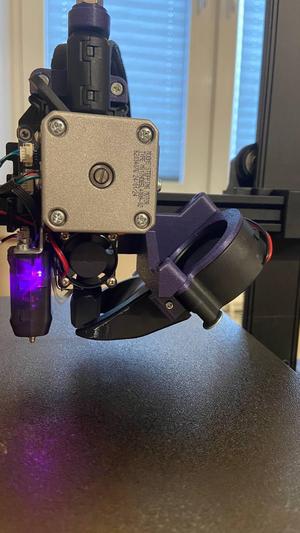 Ender 3 V3 SE cooling duct (Prusa MK4s)