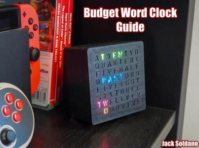 Budget RBG Word Clock