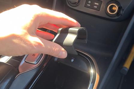 Ioniq EV center console grip