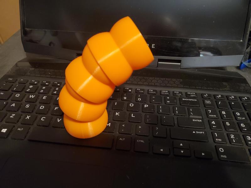 Flexible Hose Link - Fusion 360