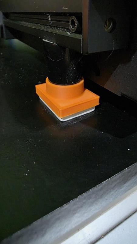 Rubber Printer foot with parameters