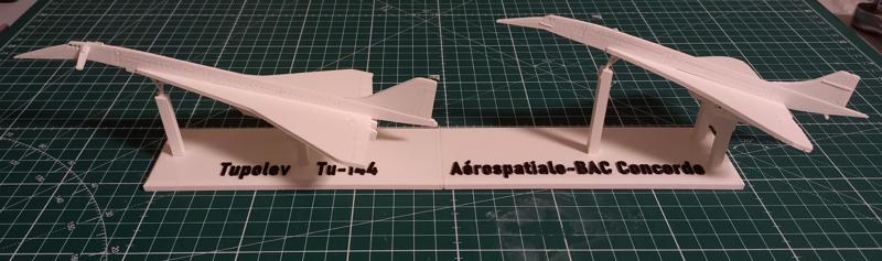 Concorde & Tu-144 Stand