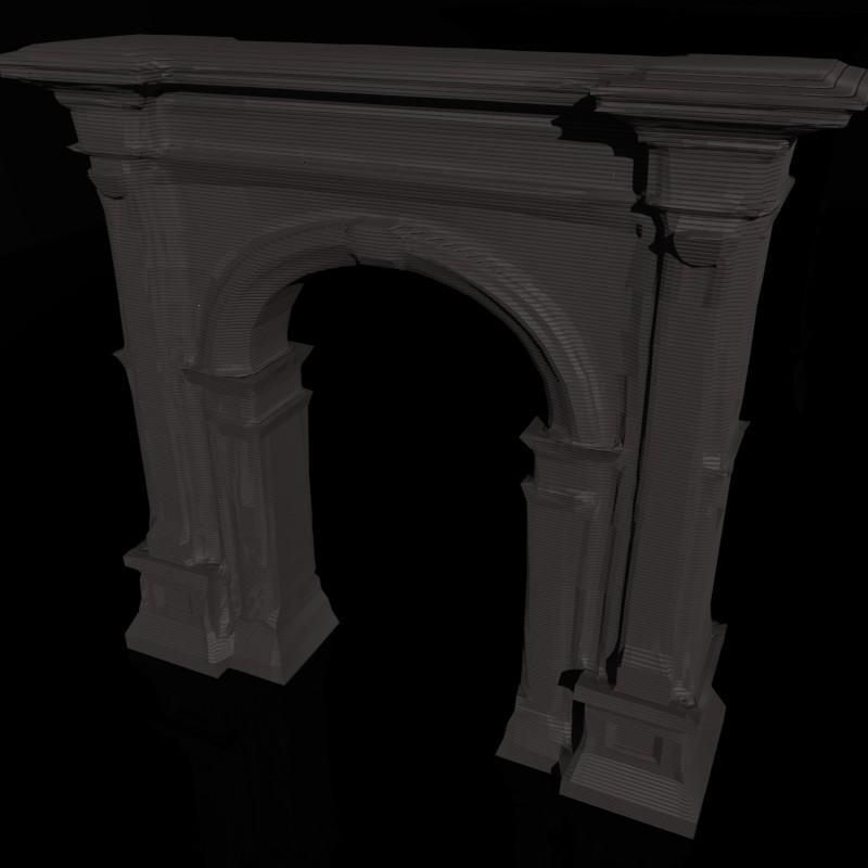 Tabletop GREEK Arch DnD Warhammer BLENDFILE