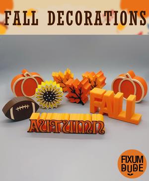 Simple Fall Table Decorations