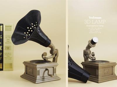 Gramophone lamp