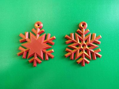 Snowflake Ornament (Fusion 360 file)