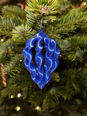 Spiral Christmas Tree Ornament (MMU ready)