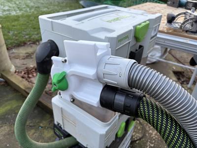 Vacuum Duct Flipper for Festool MFT & CT-VA