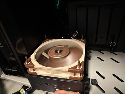 Adapter minisforum um790 pro - noctua 120mm fan (e.g. NF-A12x25 5V)