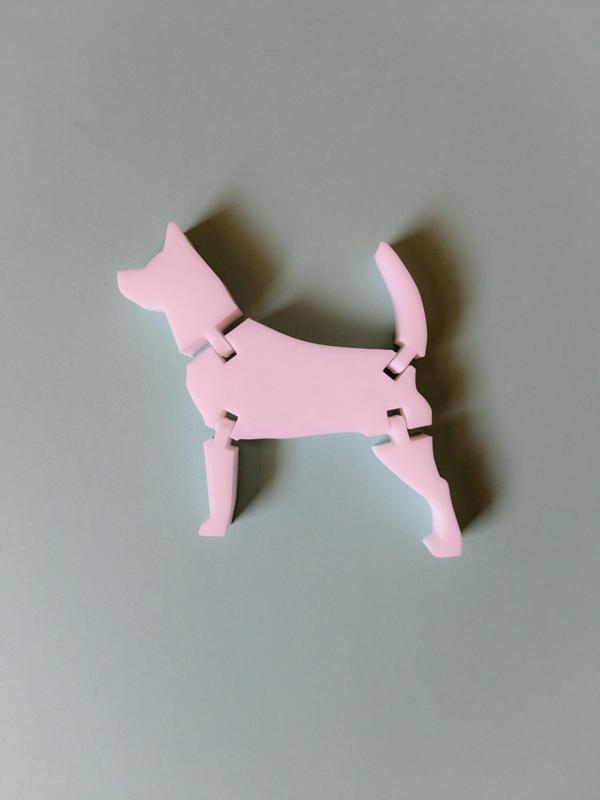 Simple Print In Place Dog