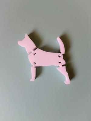 Simple Print In Place Dog
