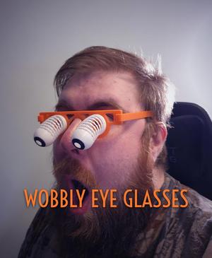 Wobbly Eye Glasses || Halloween