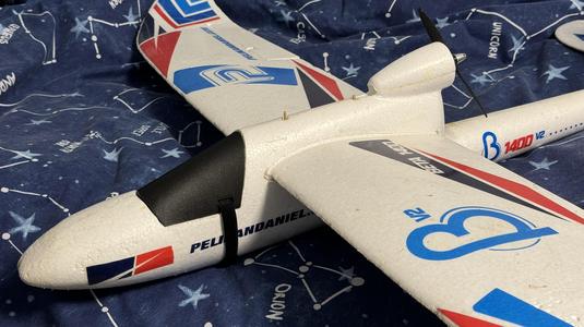 Improved canopy for PELIKAN/KAVAN BETA 1400 V2 (RC plane)