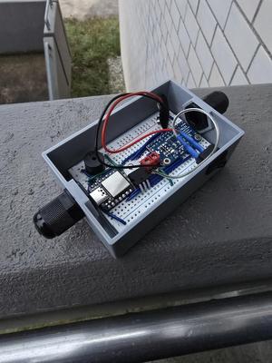 Small breadboard project box
