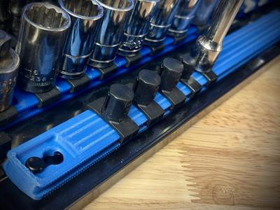 Ernst Style Rail for Socket Organization (12 inch)