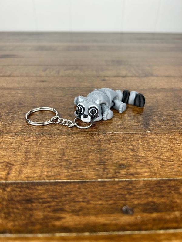 Raccoon Keychain V2