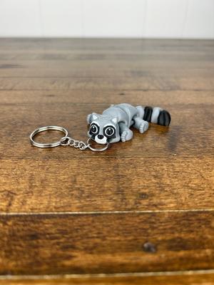 Raccoon Keychain V2