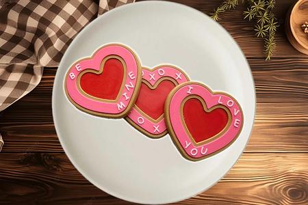 Jam-filled Valentine's Day Sugar Cookie Cusom