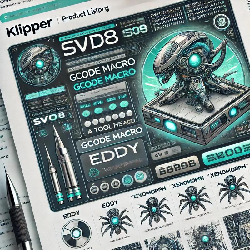 GCode-Macro heat up Sovol SV08 using Xenomorph and Eddy probe