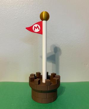 Super Mario Flagpole Pen