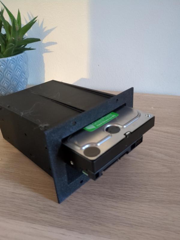 2x 3.5 HDD DAP Mount for 19" Rack (Modular Racking System)