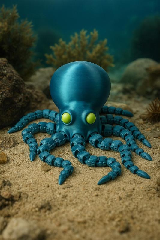 Articulated Octopus Toy – Flexible Sea Creature