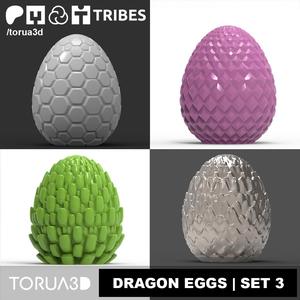 Dragon eggs set 3 | STL files