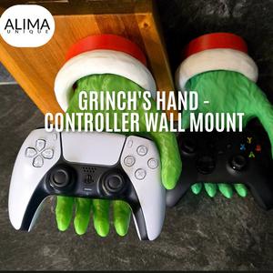 Grinch's Hand - Controller Wall Mount