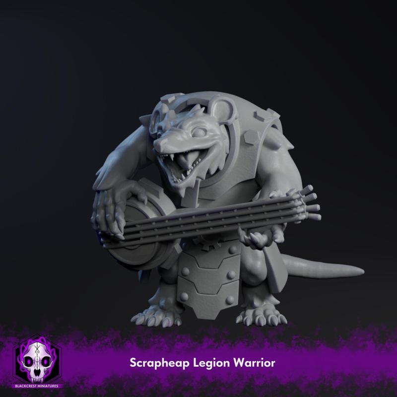 Scrapheap Legion | Possumfolk Warrior D (Unsupported) 