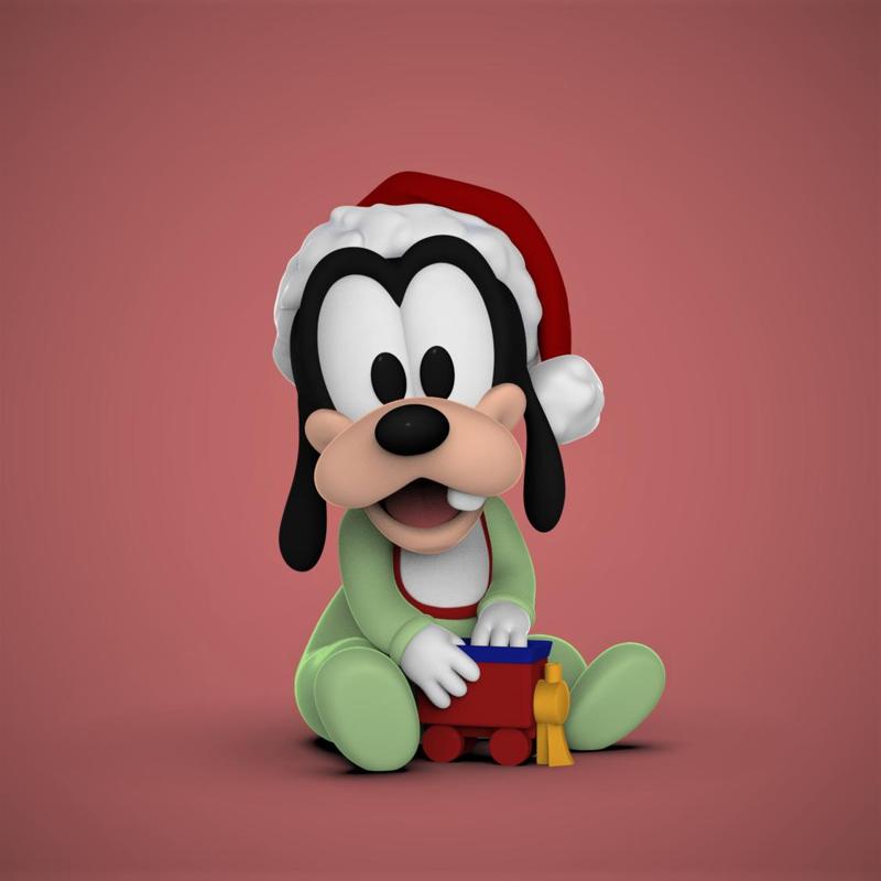 Baby Goofy -Christmas