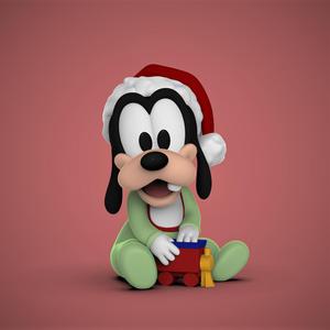 Baby Goofy -Christmas