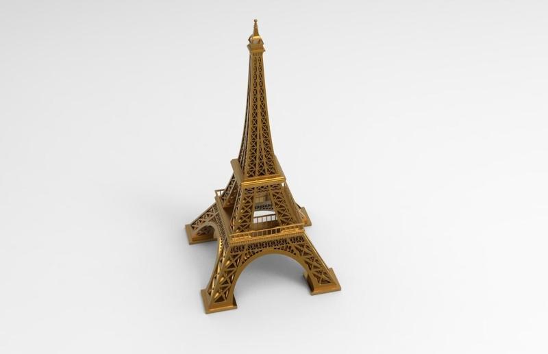 Eiffel Tower - 3D Model