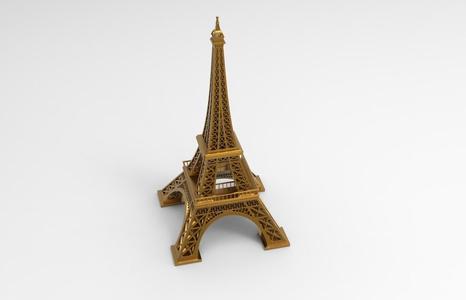 Eiffel Tower - 3D Model
