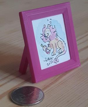 Micro Picture Frame for 5cm and Smaller Pictures