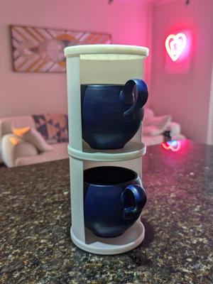 Mug Stacker (optional Ember charger support)