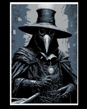Portrait of the Plague Doctor - Wall Art