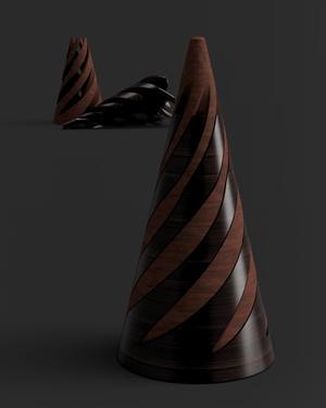 Fidget Spiral Cone