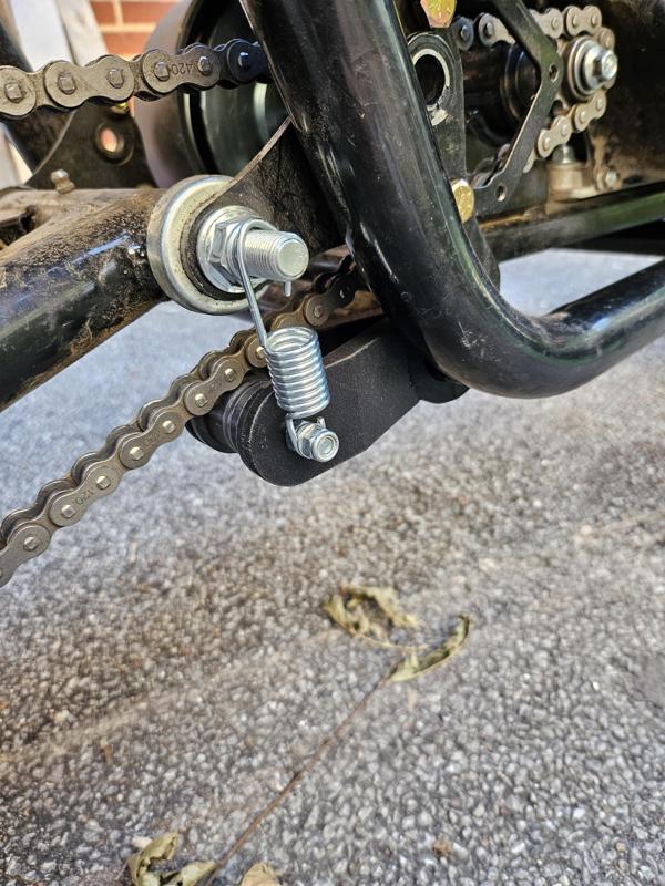 coleman B200RSV chain tenssioner