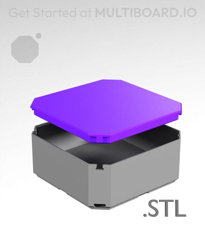 1x1 - Multibin Top - STL Remixing File