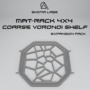 MatRack 4x4 - Coarse Voronoi Shelf [Expansion - Shelf]