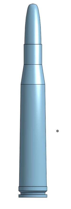 .300 H&H Belted Magnum Cartridge