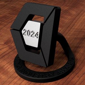 3D Printing Industry Awards 2024 Trophy