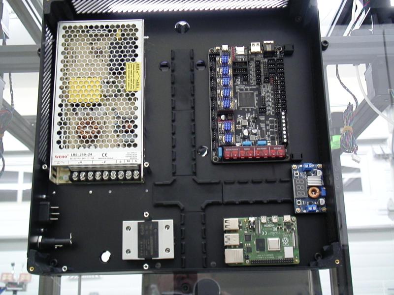 External Power Regulator Mount for Raspberry Pi in Vcore 4 Electronics Enclosure
