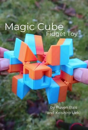 Magic Cube Auxetic Fidget Toy